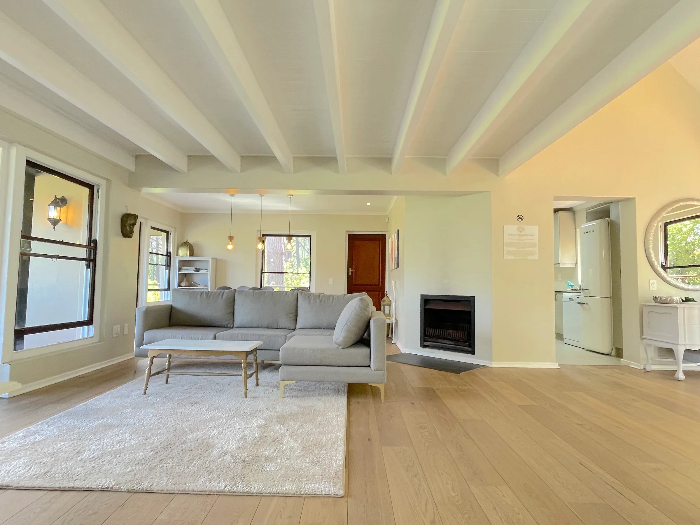 Upstairs Apartment living area